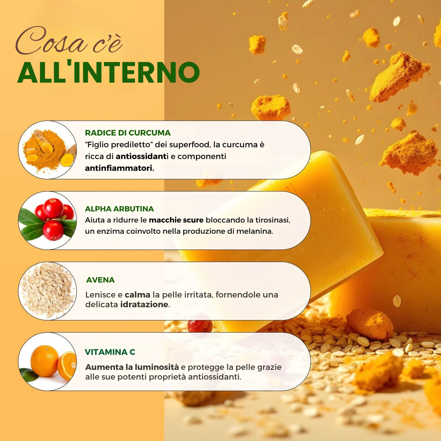 Kurkuma Anti-Vlekken & Anti-Hyperpigmentatie Zeep