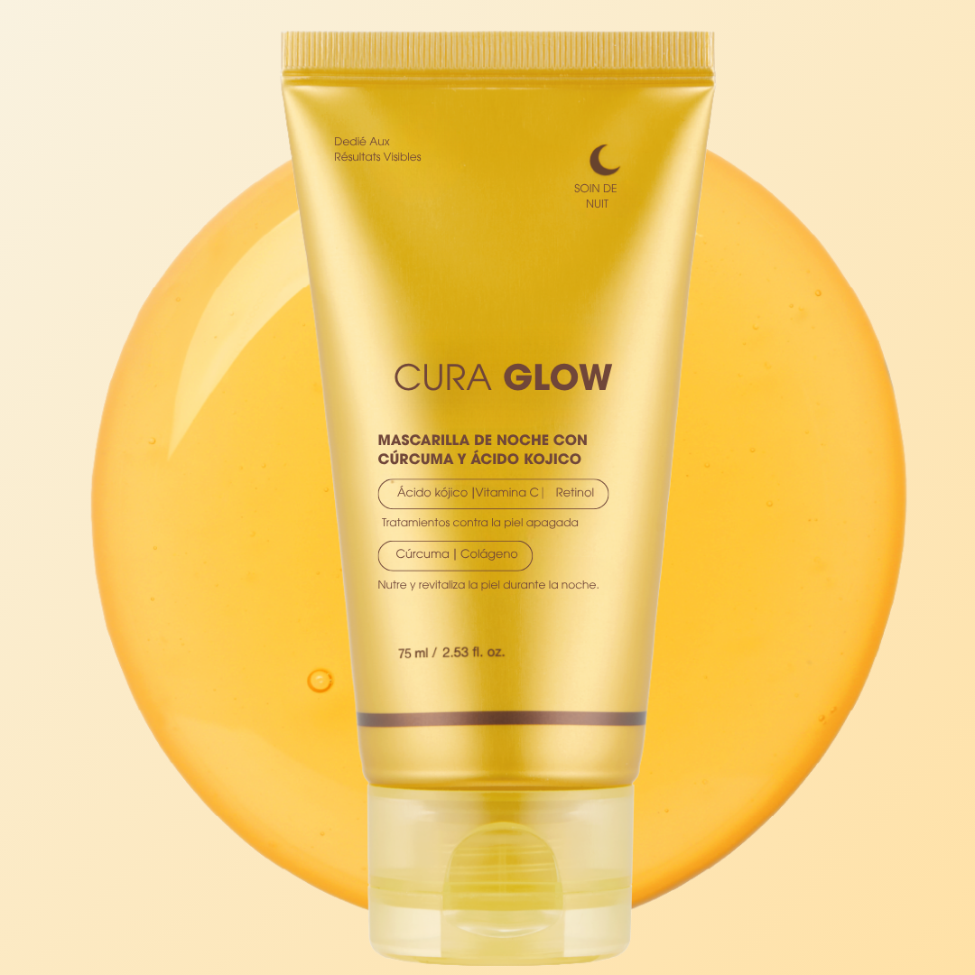 Mascarilla de Noche con Cúrcuma para Manchas