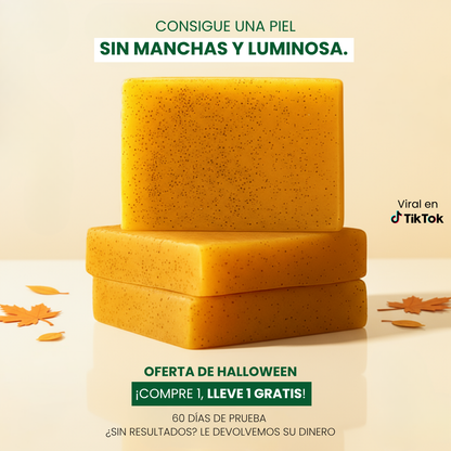 Jabón Anti-Manchas y Hiperpigmentación con Cúrcuma (+100 g GRATIS)