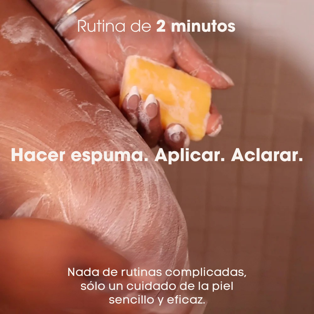 Jabón Anti-Manchas y Hiperpigmentación con Cúrcuma (+100 g GRATIS)