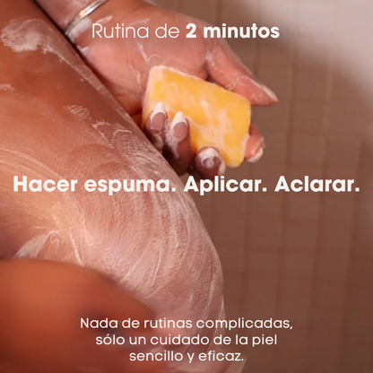 Jabón Anti-Manchas y Hiperpigmentación con Cúrcuma (+100 g GRATIS)