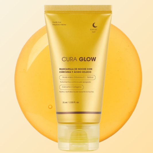 Mascarilla de Noche con Cúrcuma para Manchas